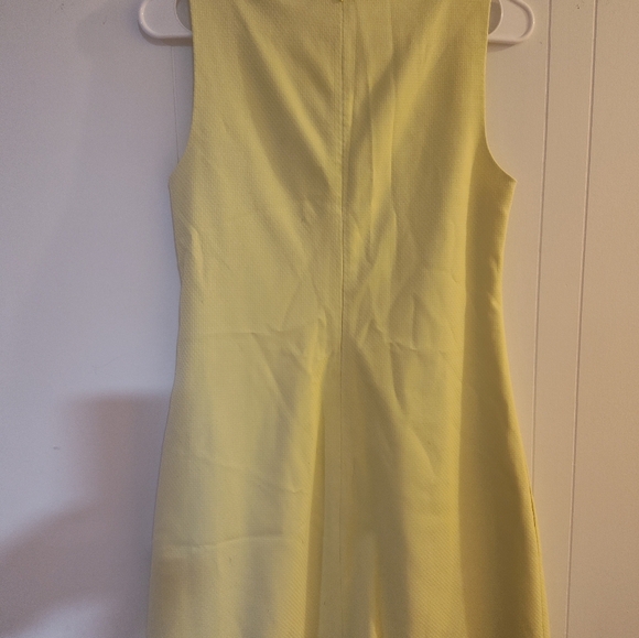 Banana Republic Yellow Dress Size 4 - Picture 2 of 3